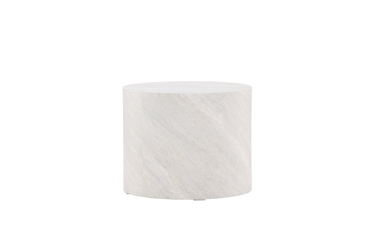 York soffbord ⌀50, grå