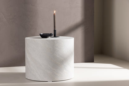 York soffbord ⌀50, grå