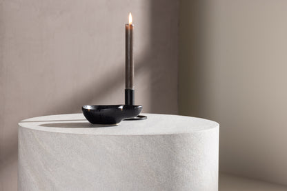 York soffbord ⌀50, grå