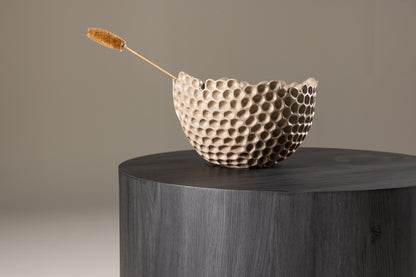 York soffbord ⌀80, svart