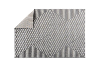 Aron matta 230 x 160, grå