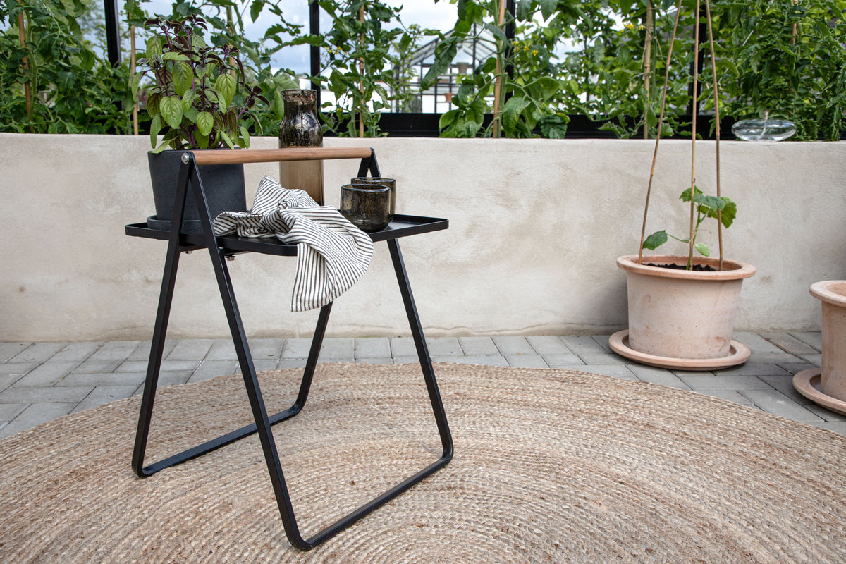 Clarin sidobord, svart