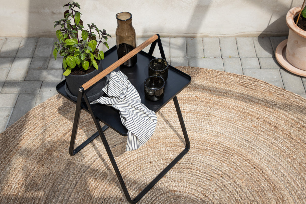 Clarin sidobord, svart