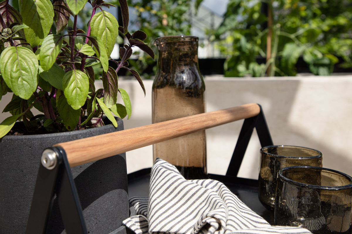 Clarin sidobord, svart