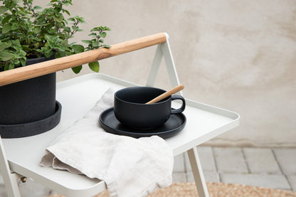 Clarin sidobord, vit