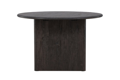 Björholmen matbord, svart ⌀120