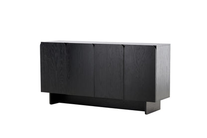 Tyresö skåp, svart 160x80x42