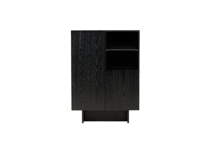 Tyresö skåp, svart 110x80x30