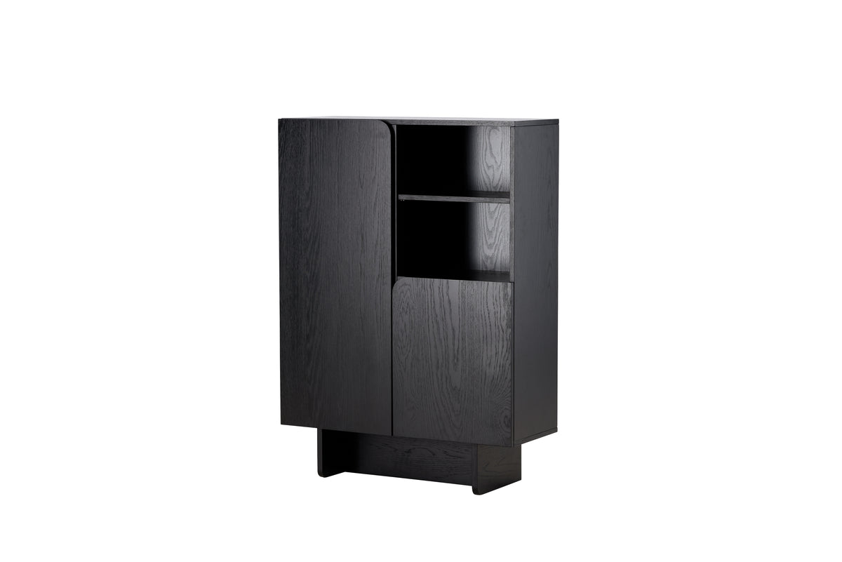 Tyresö skåp, svart 110x80x30