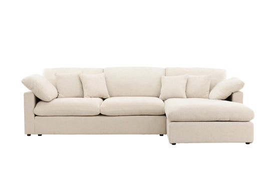 Amalfi hörnsoffa, beige