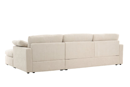 Amalfi hörnsoffa, beige
