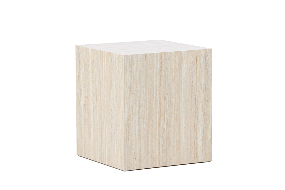 York soffbord 40 x 40 cm, beige