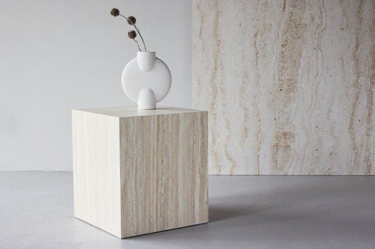 York soffbord 40 x 40 cm, beige