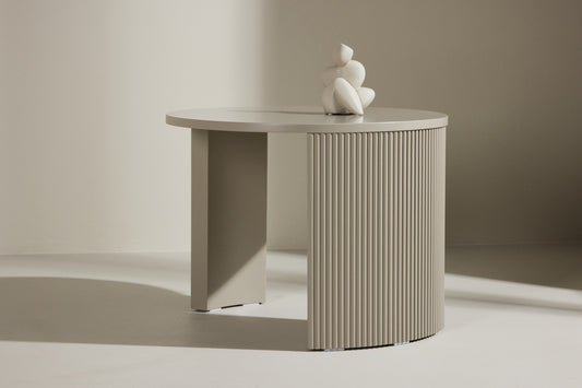 Bristol soffbord, beige