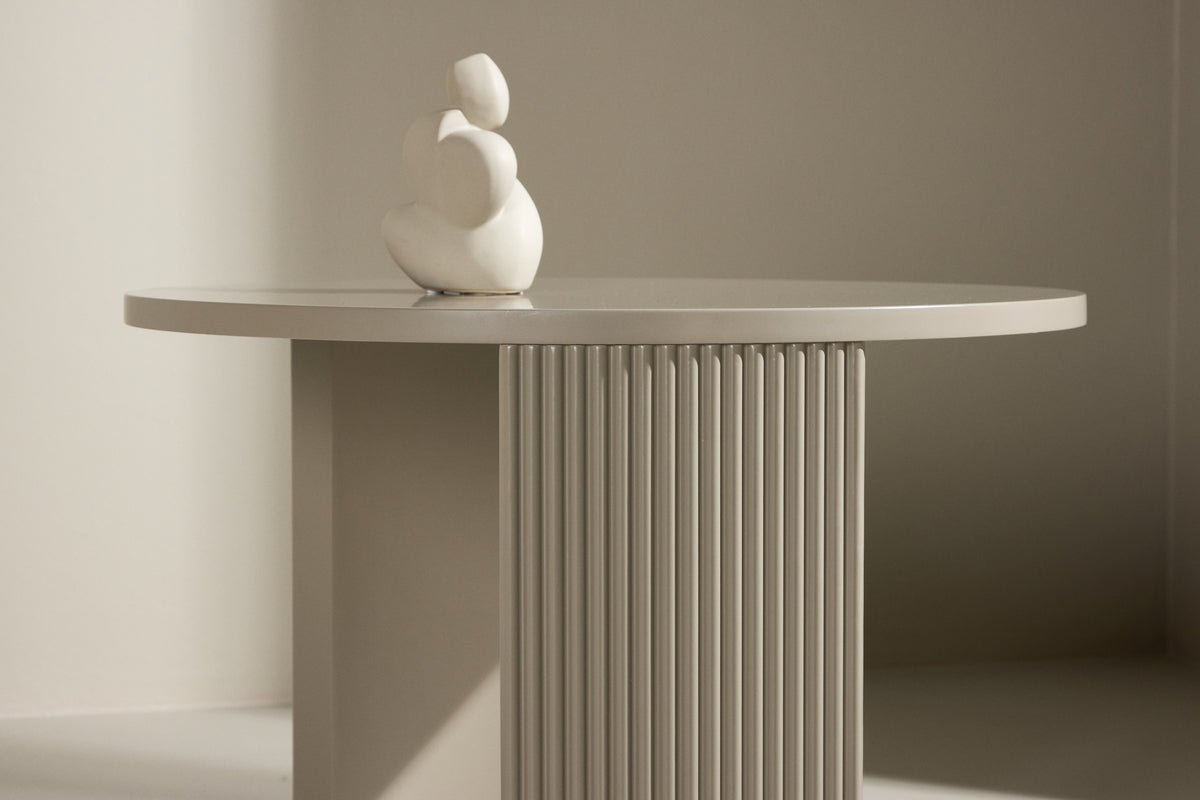 Bristol soffbord, beige