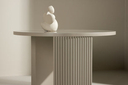 Bristol soffbord, beige