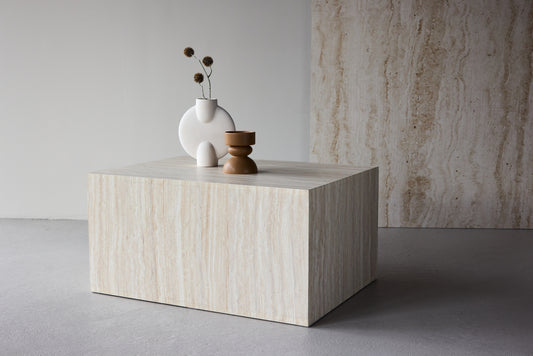 York soffbord 80 x 60 cm, beige