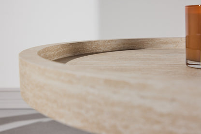 Krille Sidobord ⌀60 Beige