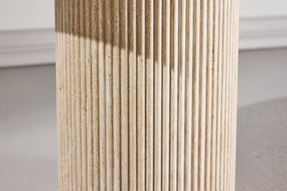 Krille Sidobord ⌀60 Beige