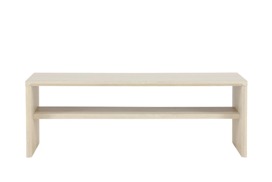 Telemarket soffbord, vitputsad