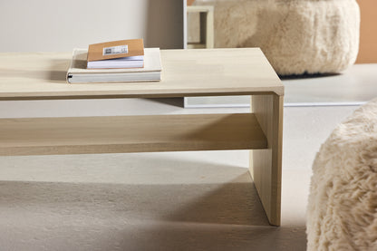 Telemarket soffbord, vitputsad