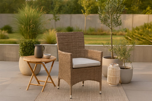 Malin matstolar, natur x2