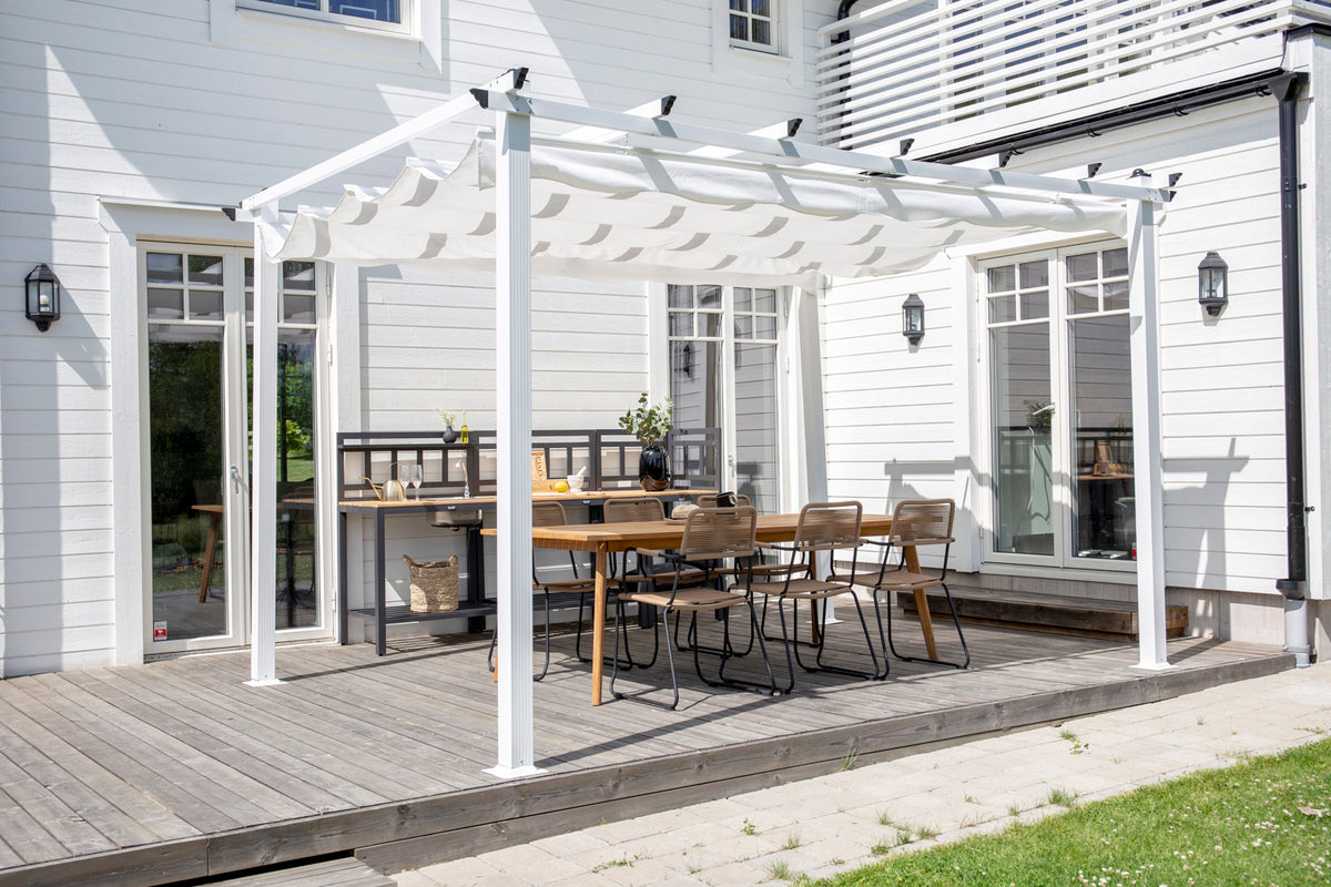 Lazio pergola 395x245x295, vit