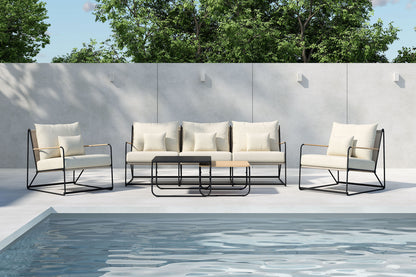 Palazzo soffgrupp, svart/beige
