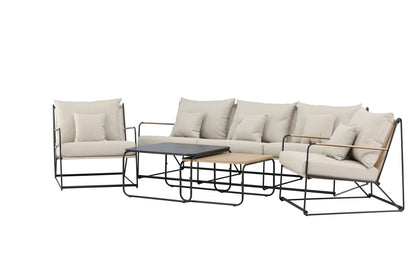 Palazzo soffgrupp, svart/beige