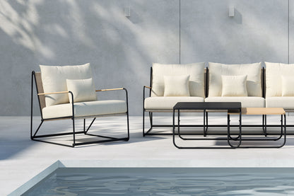 Palazzo soffgrupp, svart/beige