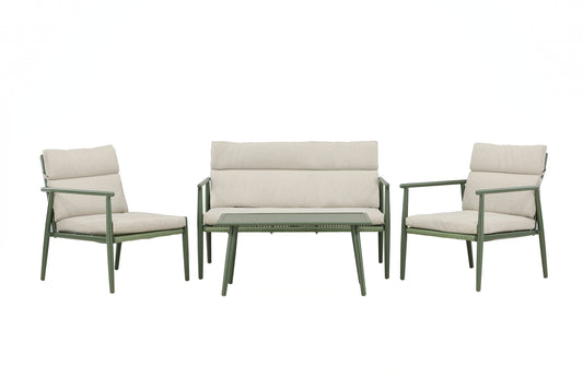 Mazzaro soffgrupp, grön/beige