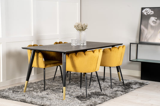 Limhamn & Dipp matgrupp (4 st matstolar)