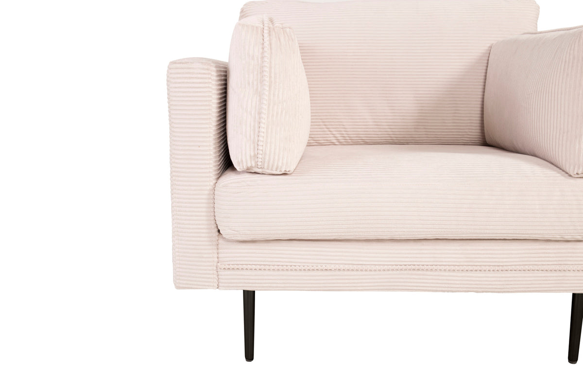 Boom fåtölj, grå (manchester)