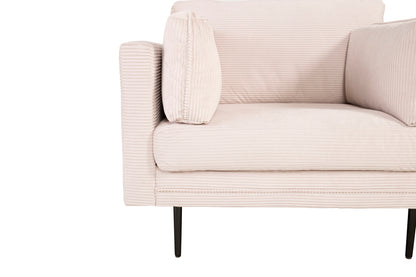 Boom fåtölj, grå (manchester)