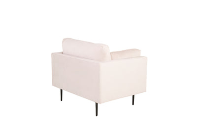 Boom fåtölj, grå (manchester)