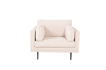 Boom fåtölj, grå (manchester)