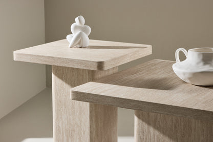 Qvart soffbord, set om 2