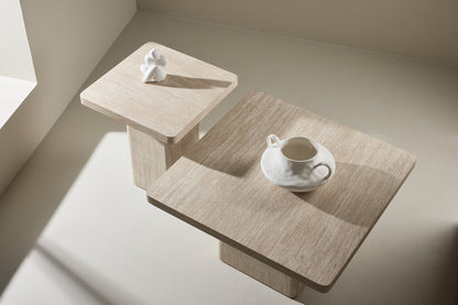 Qvart soffbord, set om 2