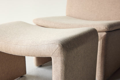 Bonn fåtölj & fotpall