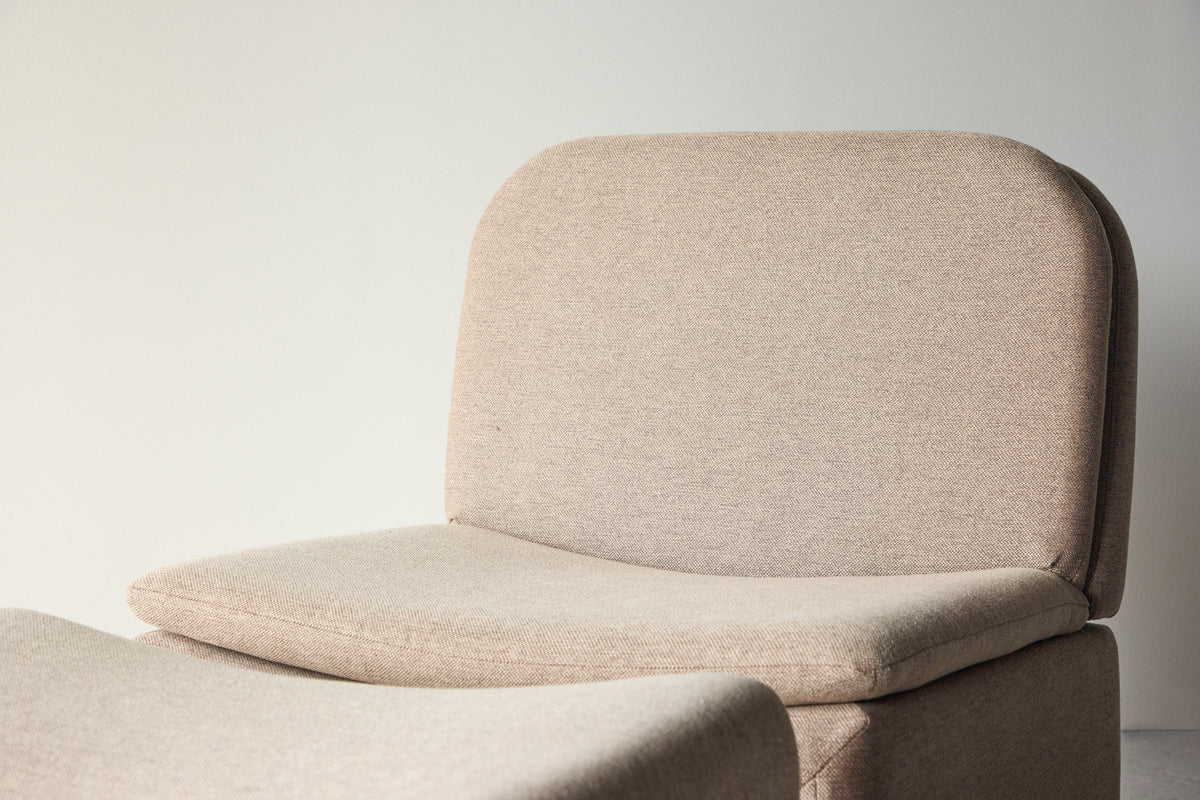 Bonn fåtölj & fotpall