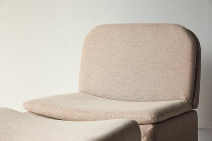 Bonn fåtölj & fotpall