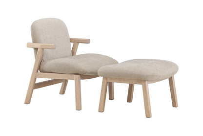 Rile fåtölj & fotpall