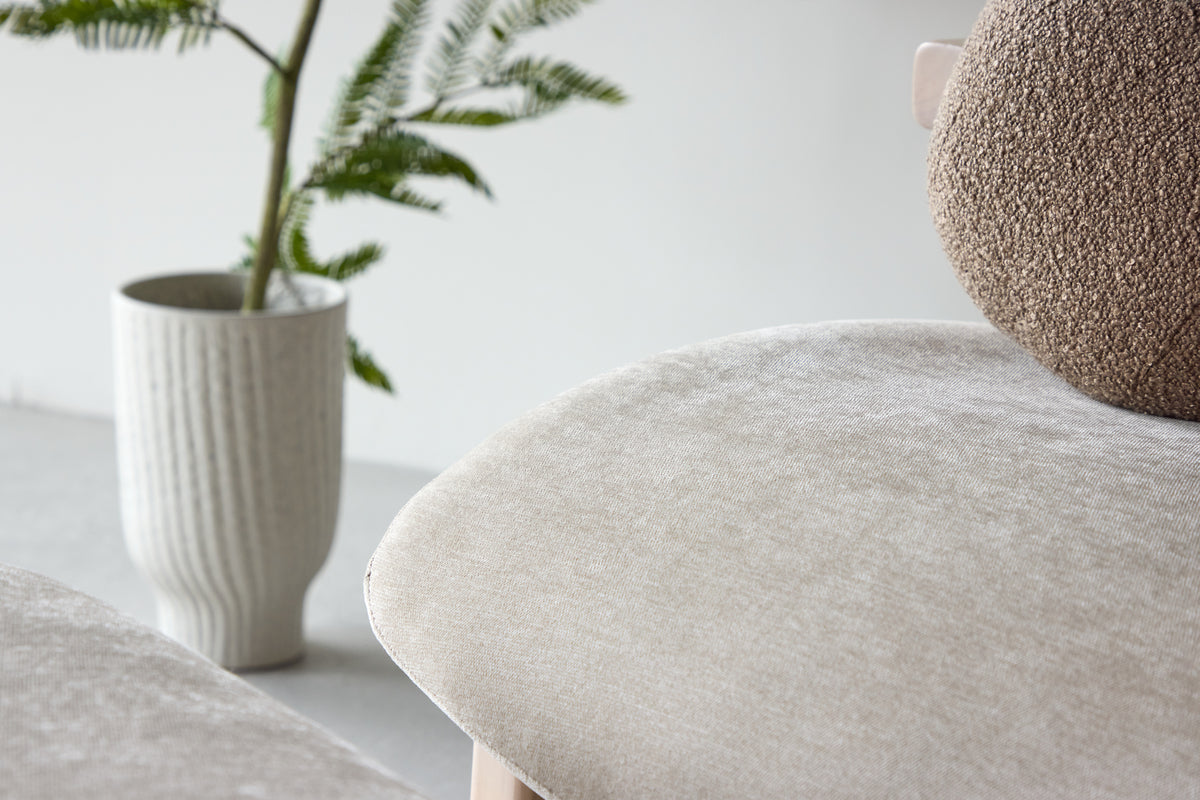 Rile fåtölj & fotpall