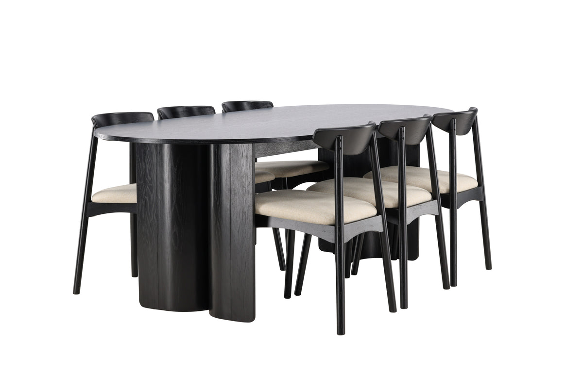 Ven & Tyresö matgrupp, svart