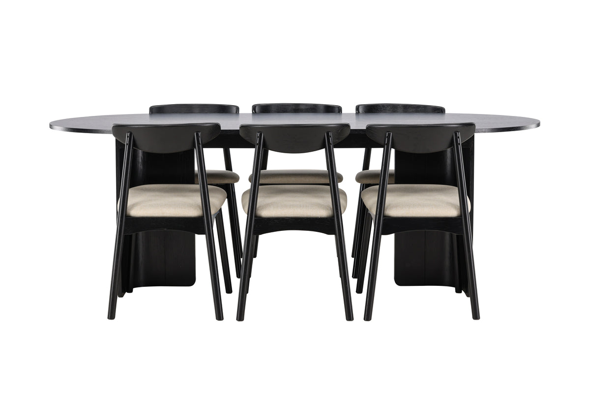 Ven & Tyresö matgrupp, svart